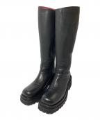 MANAマナ）の古着「ロングブーツ」｜ブラック