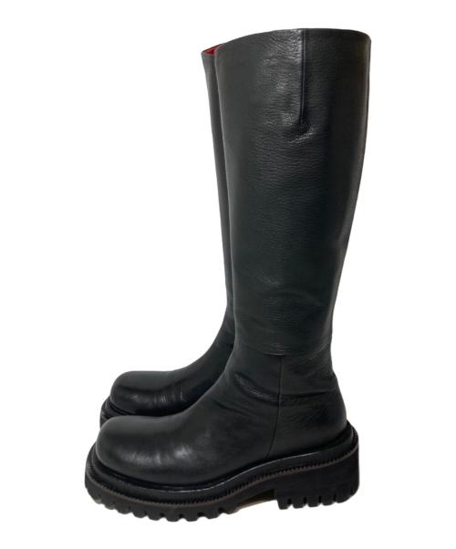 MANA（マナ）MANA (マナ) ロングブーツ ブラック サイズ:39の古着・服飾アイテム