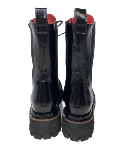 MANA（マナ）MANA (マナ) サイドゴアブーツ ブラック サイズ:40の古着・服飾アイテム