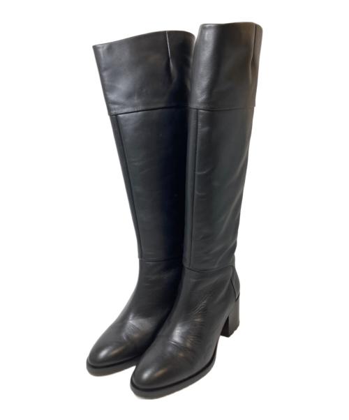 FABIO RUSCONI（ファビオルスコーニ）FABIO RUSCONI (ファビオルスコーニ) ロングブーツ ブラック サイズ:38の古着・服飾アイテム