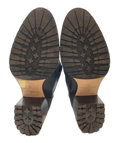 FABIO RUSCONI（ファビオルスコーニ）FABIO RUSCONI (ファビオルスコーニ) ロングブーツ ブラック サイズ:38の古着・服飾アイテム