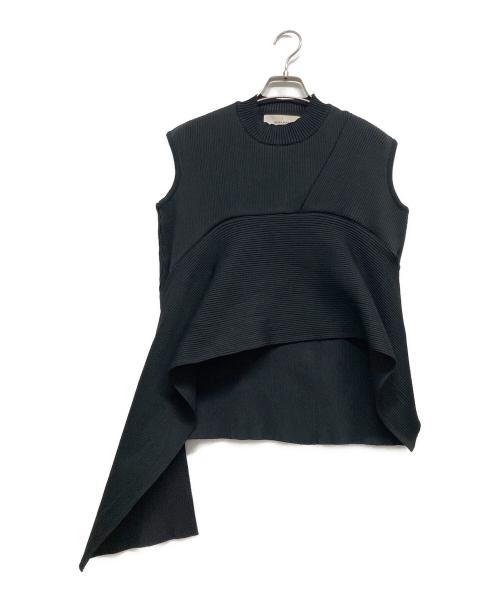 AKIRA NAKA（アキラナカ）AKIRA NAKA (アキラナカ) ノースリーブニット ブラック サイズ:FREEの古着・服飾アイテム