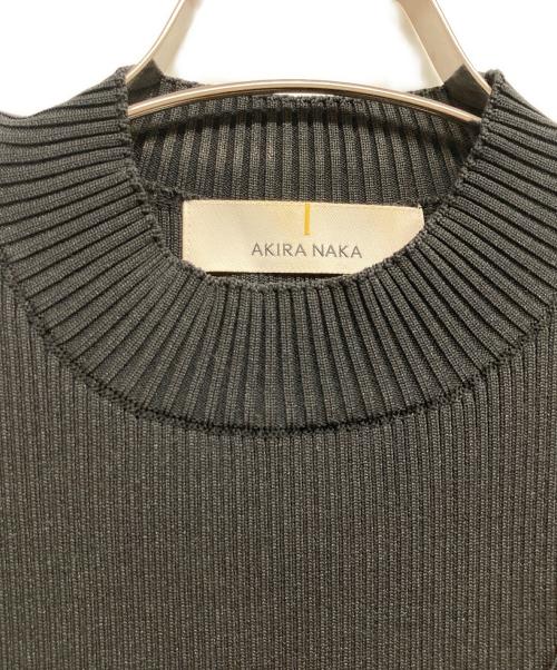 AKIRA NAKA（アキラナカ）AKIRA NAKA (アキラナカ) ノースリーブニット ブラック サイズ:FREEの古着・服飾アイテム
