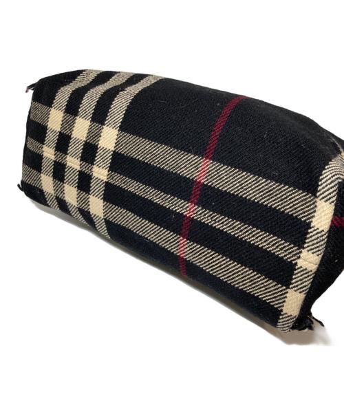 BURBERRY（バーバリー）BURBERRY (バーバリー) ノバチェックトートバッグ レッドの古着・服飾アイテム