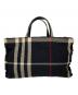 BURBERRY（バーバリー）の古着「ノバチェックトートバッグ」｜レッド