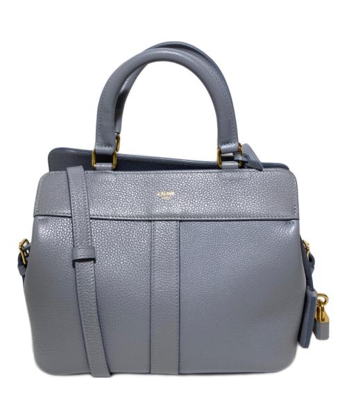 CELINE（セリーヌ）CELINE (セリーヌ) ショルダーバッグ ブルーの古着・服飾アイテム