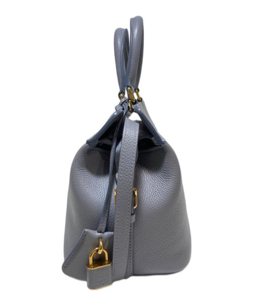 CELINE（セリーヌ）CELINE (セリーヌ) ショルダーバッグ ブルーの古着・服飾アイテム