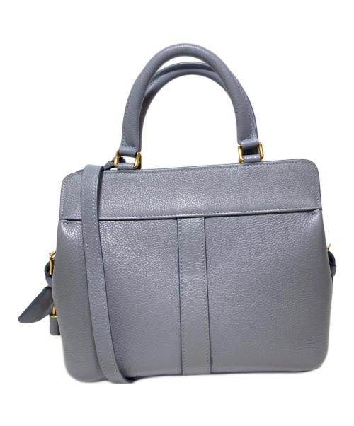 CELINE（セリーヌ）CELINE (セリーヌ) ショルダーバッグ ブルーの古着・服飾アイテム