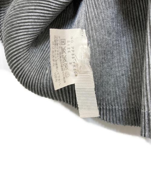 PLEATS PLEASE（プリーツプリーズ）PLEATS PLEASE (プリーツプリーズ) ノースリーブブラウス グレー サイズ:3の古着・服飾アイテム