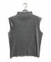 PLEATS PLEASE (プリーツプリーズ) ノースリーブブラウス グレー サイズ:3：10000円