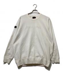 BRIEFING（ブリーフィング）の古着「MENS WR CREW NECK KNIT」｜ホワイト