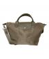 LONGCHAMP（ロンシャン）の古着「トートバッグ」｜カーキ
