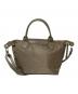 LONGCHAMP (ロンシャン) トートバッグ カーキ：7000円