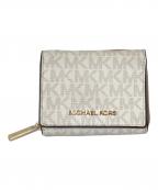 MICHAEL KORSマイケル・コース）の古着「3つ折り財布」｜ホワイト