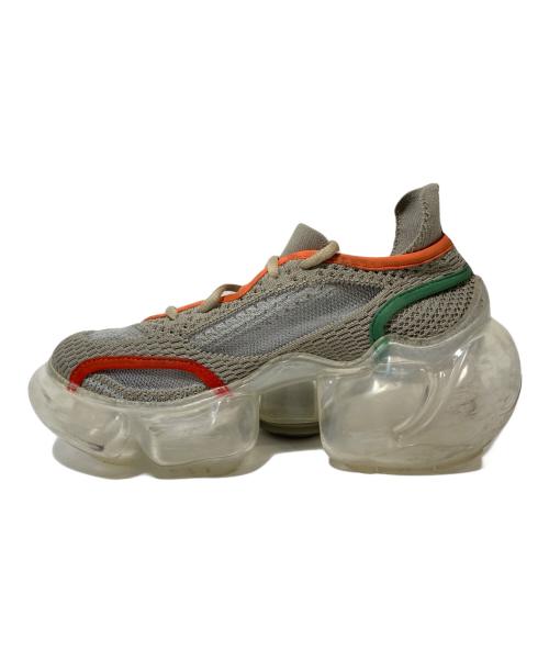 grounds（グラウンズ）grounds (グラウンズ) MOOPIE KNIT ON KNIT グレー サイズ:-の古着・服飾アイテム