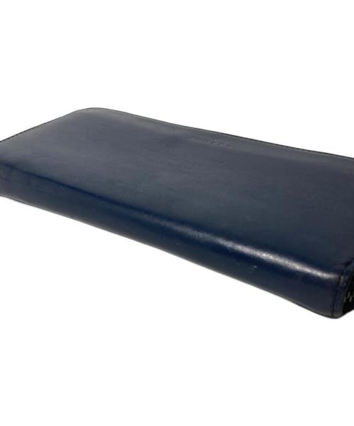 YUHAKU（ユハク）YUHAKU (ユハク) 長財布 ブルーの古着・服飾アイテム