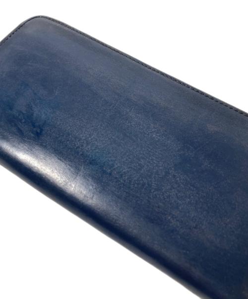 YUHAKU（ユハク）YUHAKU (ユハク) 長財布 ブルーの古着・服飾アイテム