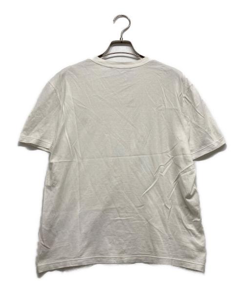 LOUIS VUITTON（ルイ ヴィトン）LOUIS VUITTON (ルイ ヴィトン) LVロゴ刺繍Ｔシャツ ホワイト サイズ:ＸＳの古着・服飾アイテム
