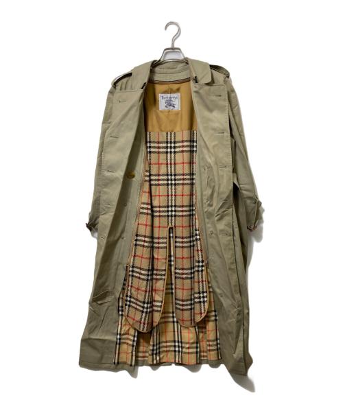 Burberry's（バーバリー）Burberry's (バーバリーズ) 裏地ノヴァチェック柄 トレンチコート ブラウン サイズ:11A Rの古着・服飾アイテム