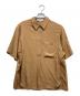theory（セオリー）の古着「艶感シャツ」｜ブラウン