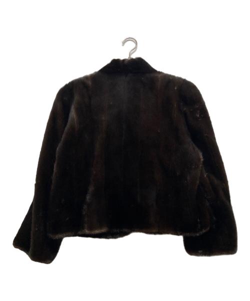 SAGA MINK（サガミンク）SAGA MINK (サガミンク) ミンクショートコート ブラック サイズ:Sの古着・服飾アイテム