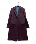 PAUL SMITHポールスミス）の古着「チェスターコート」｜パープル