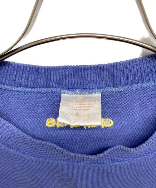 adidas Originals（アディダスオリジナル）adidas originals (アディダスオリジナル) トレフォイルビッグロゴスウェット パープル サイズ:MLの古着・服飾アイテム