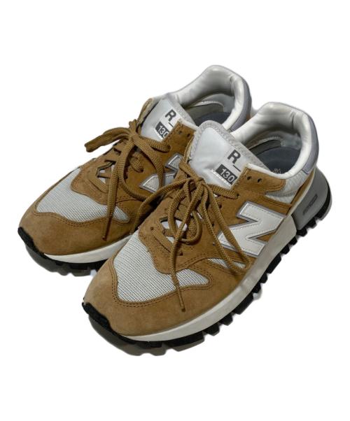 NEW BALANCE（ニューバランス）NEW BALANCE (ニューバランス) ローカットスニーカー ベージュ サイズ:27.5の古着・服飾アイテム