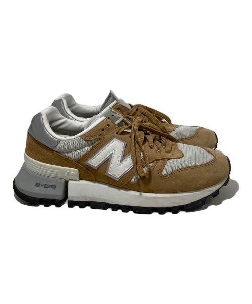 NEW BALANCE（ニューバランス）NEW BALANCE (ニューバランス) ローカットスニーカー ベージュ サイズ:27.5の古着・服飾アイテム