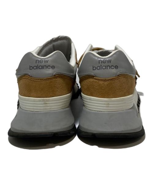 NEW BALANCE（ニューバランス）NEW BALANCE (ニューバランス) ローカットスニーカー ベージュ サイズ:27.5の古着・服飾アイテム