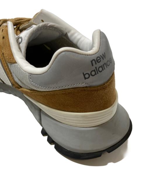 NEW BALANCE（ニューバランス）NEW BALANCE (ニューバランス) ローカットスニーカー ベージュ サイズ:27.5の古着・服飾アイテム