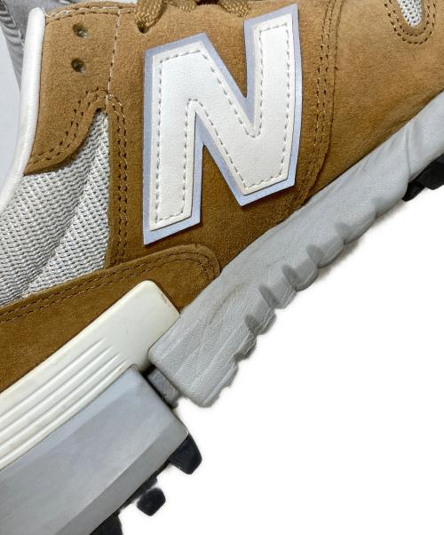 NEW BALANCE（ニューバランス）NEW BALANCE (ニューバランス) ローカットスニーカー ベージュ サイズ:27.5の古着・服飾アイテム