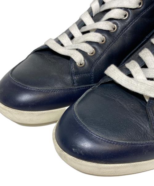 DIOR HOMME（ディオール オム）Dior Homme (ディオール オム) ハイカットスニーカー ブラック サイズ:41の古着・服飾アイテム