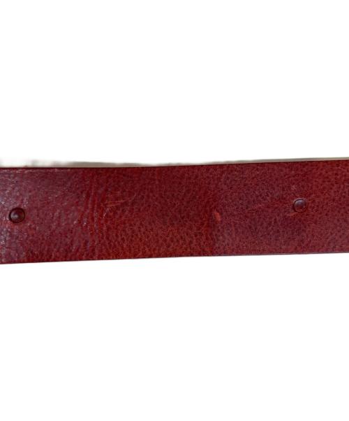 Vivienne Westwood（ヴィヴィアンウエストウッド）Vivienne Westwood (ヴィヴィアンウエストウッド) スクエアバックルベルト レッドの古着・服飾アイテム