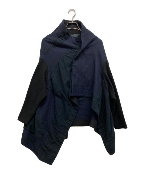 MOYURU（モユル）MOYURU (モユル) 変形ジャケット ネイビー サイズ:MLの古着・服飾アイテム