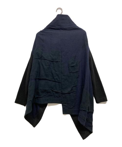 MOYURU（モユル）MOYURU (モユル) 変形ジャケット ネイビー サイズ:MLの古着・服飾アイテム