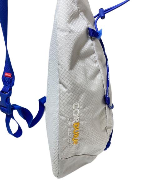 SUPREME（シュプリーム）Supreme (シュプリーム) 22ss Sling Bag グレー×ブルーの古着・服飾アイテム