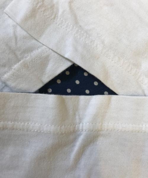 tricot COMME des GARCONS（トリココムデギャルソン）tricot COMME des GARCONS (トリココムデギャルソン) パッチワーク半袖シャツ スカイブルー サイズ:Mの古着・服飾アイテム