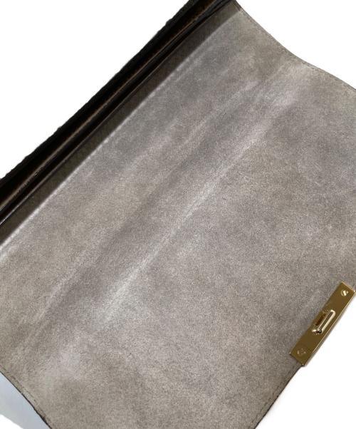 FURLA（フルラ）FURLA (フルラ) パイソン柄ショルダーバッグ ベージュの古着・服飾アイテム