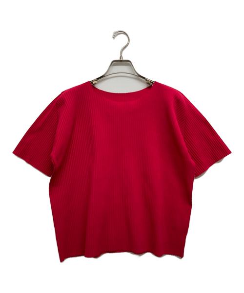 me ISSEY MIYAKE（ミーイッセイ ミヤケ）me ISSEY MIYAKE (ミーイッセイ ミヤケ) Tシャツ ショッキングピンク サイズ:記載なしの古着・服飾アイテム