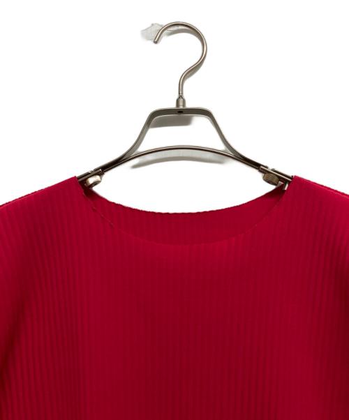 me ISSEY MIYAKE（ミーイッセイ ミヤケ）me ISSEY MIYAKE (ミーイッセイ ミヤケ) Tシャツ ショッキングピンク サイズ:記載なしの古着・服飾アイテム