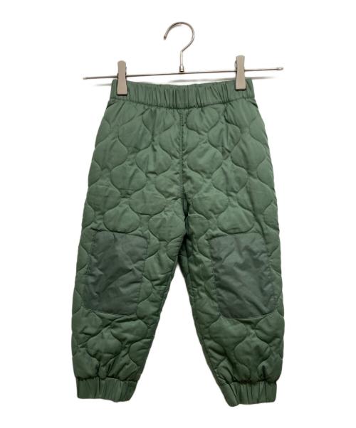 Patagonia（パタゴニア）Patagonia (パタゴニア) 中綿パンツ グリーン サイズ:3Tの古着・服飾アイテム