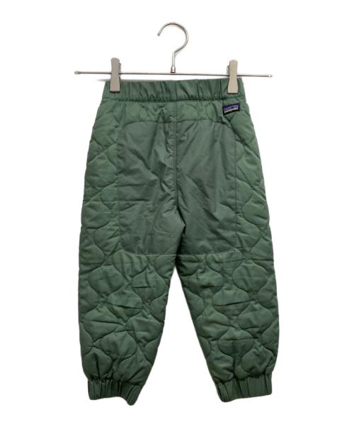 Patagonia（パタゴニア）Patagonia (パタゴニア) 中綿パンツ グリーン サイズ:3Tの古着・服飾アイテム