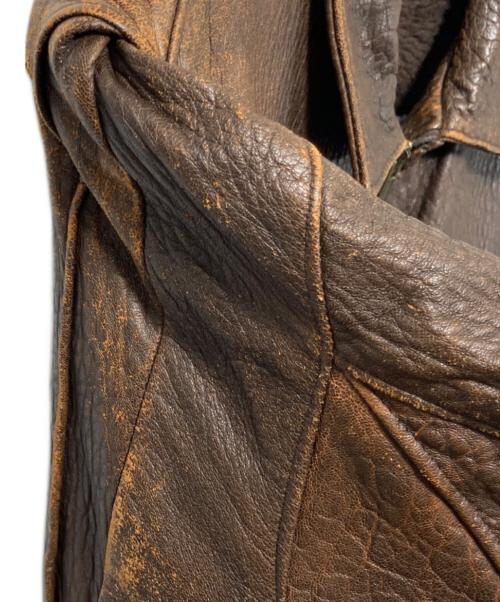 Schott（ショット）Schott (ショット) ジャケット ブラウン サイズ:42の古着・服飾アイテム