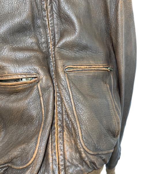 Schott（ショット）Schott (ショット) ジャケット ブラウン サイズ:42の古着・服飾アイテム