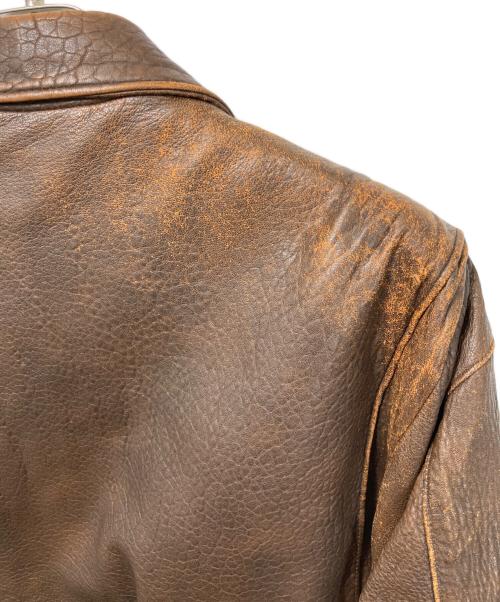 Schott（ショット）Schott (ショット) ジャケット ブラウン サイズ:42の古着・服飾アイテム