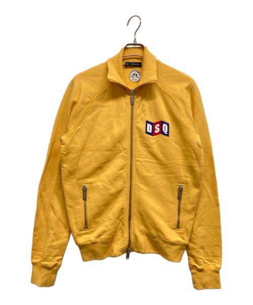 DSQUARED2（ディースクエアード）DSQUARED2 (ディースクエアード) スウェットジャケット イエロー サイズ:Mの古着・服飾アイテム