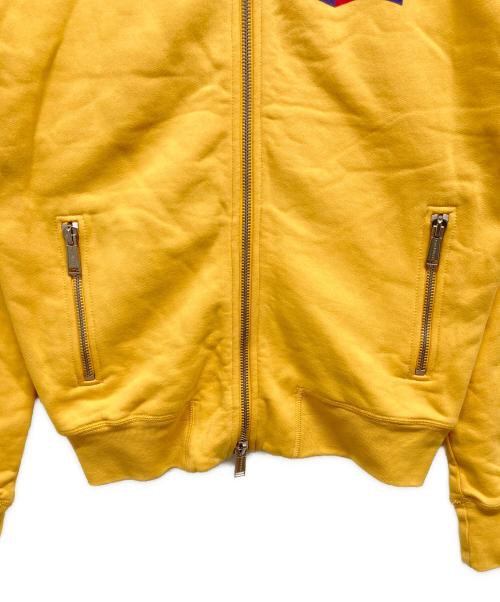 DSQUARED2（ディースクエアード）DSQUARED2 (ディースクエアード) スウェットジャケット イエロー サイズ:Mの古着・服飾アイテム