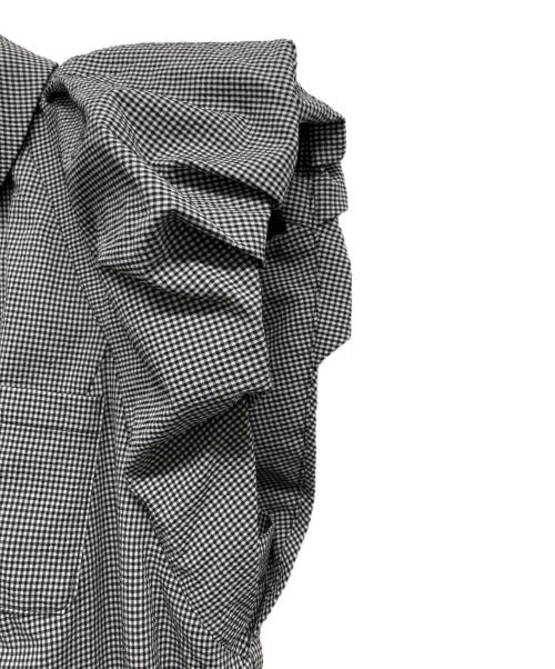 CELFORD（セルフォード）CELFORD (セルフォード) バルーンスリーブシャツワンピース グレー サイズ:38の古着・服飾アイテム