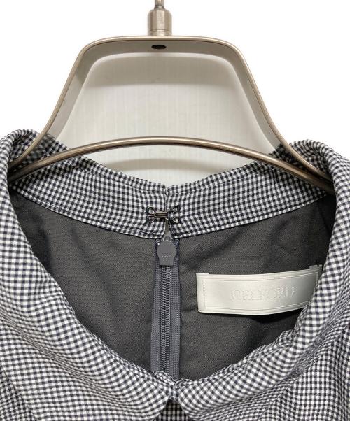CELFORD（セルフォード）CELFORD (セルフォード) バルーンスリーブシャツワンピース グレー サイズ:38の古着・服飾アイテム
